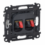 Розетка 2гн аудио+аудио с/у механизм пруж.зажим Valena IN MATIC Legrand Розетка 2гн аудио+аудио с/у механизм пруж.зажим Valena IN MATIC Legrand