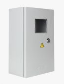 Щит с монтажной панелью ЩМП 360х225х140мм IP55 с замком и с окном металл КРЗМИ (1/4) Щит с монтажной панелью ЩМП 360х225х140мм IP55 с замком и с окном металл КРЗМИ (1/4)