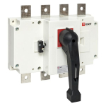 Рубильник-выключатель 630A 4P c рукояткой управления для прямой установки PowerSwitch EKF Рубильник-выключатель 630A 4P c рукояткой управления для прямой установки PowerSwitch EKF