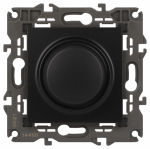 Светорегулятор 400Вт поворотно-нажимной с/у антрацит механизм 14-4101-05 Elegance ЭРА Светорегулятор 400Вт поворотно-нажимной с/у антрацит механизм 14-4101-05 Elegance ЭРА