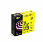 Комплект светодиод подсветки "Неон" розовый (лента 10м LSR5-2835P120-8-IP65-220В+драйвер) IEK (1/10)