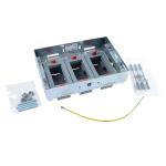 Основание для горизональной установки с регулировкой по высоте, исполнение вровень с полом 8/12 мод. Основание для горизональной установки с регулировкой по высоте, исполнение вровень с полом 8/12 мод.