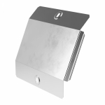 Крышка угла вертикального внешнего 90 градусов Стандарт INOX (AISI 304) 200 Промрукав Крышка угла вертикального внешнего 90 градусов Стандарт INOX (AISI 304) 200 Промрукав