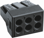 Клеммы монтажные на 6 пров. 2,5мм2 230В 24А (50 шт/упак) Navigator (1/5/60) Клеммы монтажные на 6 пров. 2,5мм2 230В 24А (50 шт/упак) Navigator (1/5/60)