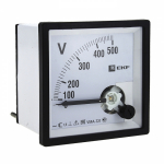 Вольтметр щитовой аналоговый на переднюю панель 0-300В калиброванный класс точности 1.5 EKF Вольтметр щитовой аналоговый на переднюю панель 0-300В калиброванный класс точности 1.5 EKF