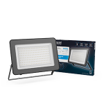 Прожектор светодиод 100Вт 6500К 12000Лм черный IP65 СДО Gauss Qplus (1/4)