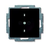 Розетка ABB Basic 55 1-мест. механизм с накладкой с З/К скр. уст-ки16А 220-250В со шторками IP20 черный Розетка ABB Basic 55 1-мест. механизм с накладкой с З/К скр. уст-ки16А 220-250В со шторками IP20 черный