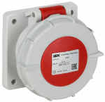 Розетка встр. пр. ССИ-6142 16А-6ч 380В 3P+PE IP67 IEK