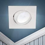 Встраиваемый светильник алюминиевый ЭРА KL87 WH MR16/GU5.3 белый Встраиваемый светильник алюминиевый ЭРА KL87 WH MR16/GU5.3 белый