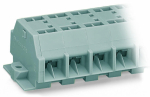 Клеммная колодка 33.5мм 3x4 0.08-4мм² 24А 630В термопласт серый Wago