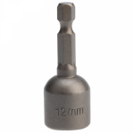 Ключ-насадка магнитная 1/4" 12x48 мм (1 шт./уп.) Kranz Ключ-насадка магнитная 1/4" 12x48 мм (1 шт./уп.) Kranz