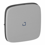 Лицевая панель выключателя 1кл с подсв с/у алюминий Valena ALLURE Legrand (1/10) Лицевая панель выключателя 1кл с подсв с/у алюминий Valena ALLURE Legrand (1/10)