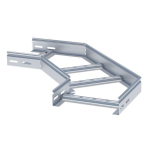 Угол 90 град. горизонтальный для лестничного лотка 50x100мм EKF Угол 90 град. горизонтальный для лестничного лотка 50x100мм EKF