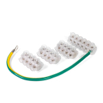 Набор клеммников НК-15 (SV-15: 3хKE10.1+1хKE10.3) КВТ (1/20/80)