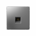 ARTGALLERY РОЗЕТКА компьютерная RJ45, кат. 5е, механизм, СТАЛЬ ARTGALLERY РОЗЕТКА компьютерная RJ45, кат. 5е, механизм, СТАЛЬ