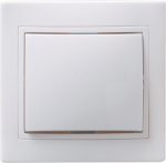 Выключатель 1кл с/у белый керамика ВС10-1-0-КБ Кварта GENERICA IEK (1/10/120)