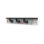 Ком-кт трек светильников Gauss ц-др 3x8W 600lm 4000K 180-220V IP20 59*164мм чер шинопр 1м LED 1/8