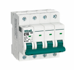 Выключатель автоматический 4-полюсный (4P) 16А хар. C DEKraft ВА-103 Выключатель автоматический 4-полюсный (4P) 16А хар. C DEKraft ВА-103