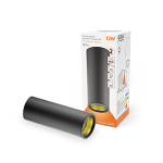 Светильник Gauss Overhead накл цил 12Вт 900Лм 3000К 170-240V IP20 79*200мм черный  1/10/30