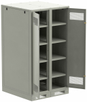 ITK LINEA B Шкаф (пустой) 1700х900мм дверь двуст. мет. сер.