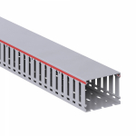 Короб перфорированный, серый RL12 80x60