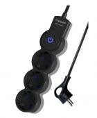 Удлинитель 3гн с З/К 3м с выкл черный 10А ПВС 3х0.75 КОСМОС (1/35) Удлинитель 3гн с З/К 3м с выкл черный 10А ПВС 3х0.75 КОСМОС (1/35)