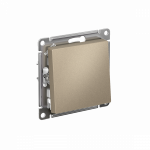 Выключатель 1кл кнопочный с/у шампань механизм быстрозажим AtlasDesign Systeme Electric (1/5) Выключатель 1кл кнопочный с/у шампань механизм быстрозажим AtlasDesign Systeme Electric (1/5)