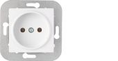Розетка 1гн без З/К с/у белый механизм УЮТ Беларусь (1/10/80) Розетка 1гн без З/К с/у белый механизм УЮТ Беларусь (1/10/80)