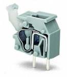 Клемма печатной платы 1 уровень, 1 соединитель, 630В 24А 6кВ сечение2.500мм² олово крепл. проводника, соединение с пружинным зажимом IP20 Wago