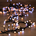 Гирлянда «Мишура LED» 3 м, темно-зеленый ПВХ, 288 диодов, цвет белый + теплый белый Гирлянда «Мишура LED» 3 м, темно-зеленый ПВХ, 288 диодов, цвет белый + теплый белый