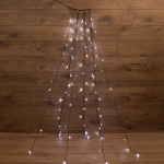 Елочная гирлянда с кольцом, 7 нитей по 1,5 метра, цвет диодов белый, не соединяется Елочная гирлянда с кольцом, 7 нитей по 1,5 метра, цвет диодов белый, не соединяется