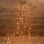 Елочная гирлянда с кольцом, 7 нитей по 1,5 метра, цвет диодов теплый белый, не соединяется Елочная гирлянда с кольцом, 7 нитей по 1,5 метра, цвет диодов теплый белый, не соединяется