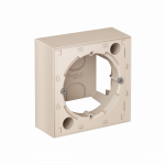 Коробка для накладного монтажа крем AtlasDesign Systeme Electric (1/4) Коробка для накладного монтажа крем AtlasDesign Systeme Electric (1/4)