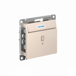 Выключатель карточный с/у крем механизм без задержки времени AtlasDesign Systeme Electric