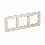 Рамка 3гн крем AtlasDesign Systeme Electric (1/15)