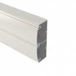 Алюминиевый кабель-канал 140х50 (с 2 крышками), цвет белый ДКС Алюминиевый кабель-канал 140х50 (с 2 крышками), цвет белый ДКС