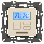 Терморегулятор электронный с датчиком температуры пола крем 16А 14-4111-02 Elegance ЭРА (1/6) Терморегулятор электронный с датчиком температуры пола крем 16А 14-4111-02 Elegance ЭРА (1/6)