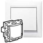 Переключатель 2напр 10A IP44 БЕЛ VLN