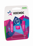 Акк. Космос R03 NI-MH 1100 mAh 2BL (1/24/288) Акк. Космос R03 NI-MH 1100 mAh 2BL (1/24/288)