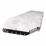 Угол д/листового кабель.лотка 90° горизонтальн. без разъема/соединителя сталь светло-серый ПРОМРУКАВ