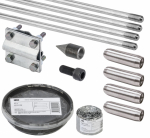 Комплект заземления 6/16 нержавеющая сталь IEK (1/1) Комплект заземления 6/16 нержавеющая сталь IEK (1/1)