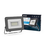 Прожектор светодиод 20Вт 6500К 2000Лм черный IP65 СДО Gauss Qplus (1/20)