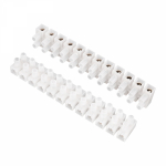 Клеммная колодка винтовая 206мм 12x2 10-35мм² 80А 400В полиэтилен белый REXANT