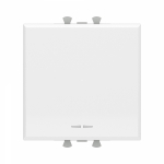 Выключатель 1-клавиш. с подсветкой LED механизм 16А 210-230В белый матовый IP20 ДКС