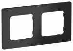 Рамка 2гн черный РУ-2-К-ФлЧ FLITE IEK (1/100)