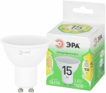 Лампа светодиодная ЭРА GREEN LINE LED MR16-15W-830-GU10 GL 15Вт софит теплый свет GU10