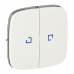 Лицевая панель выключателя 2кл с подсв с/у белый Valena ALLURE Legrand (1) Лицевая панель выключателя 2кл с подсв с/у белый Valena ALLURE Legrand (1)