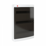 Корпус распред. шкафа 1двер. пластик белый 408мм 625мм 136мм с монтажной платой IP41 DKC