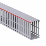 Короб перфорированный, серый RL12 60x100