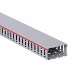 Короб перфорированный, серый RL12 80x40